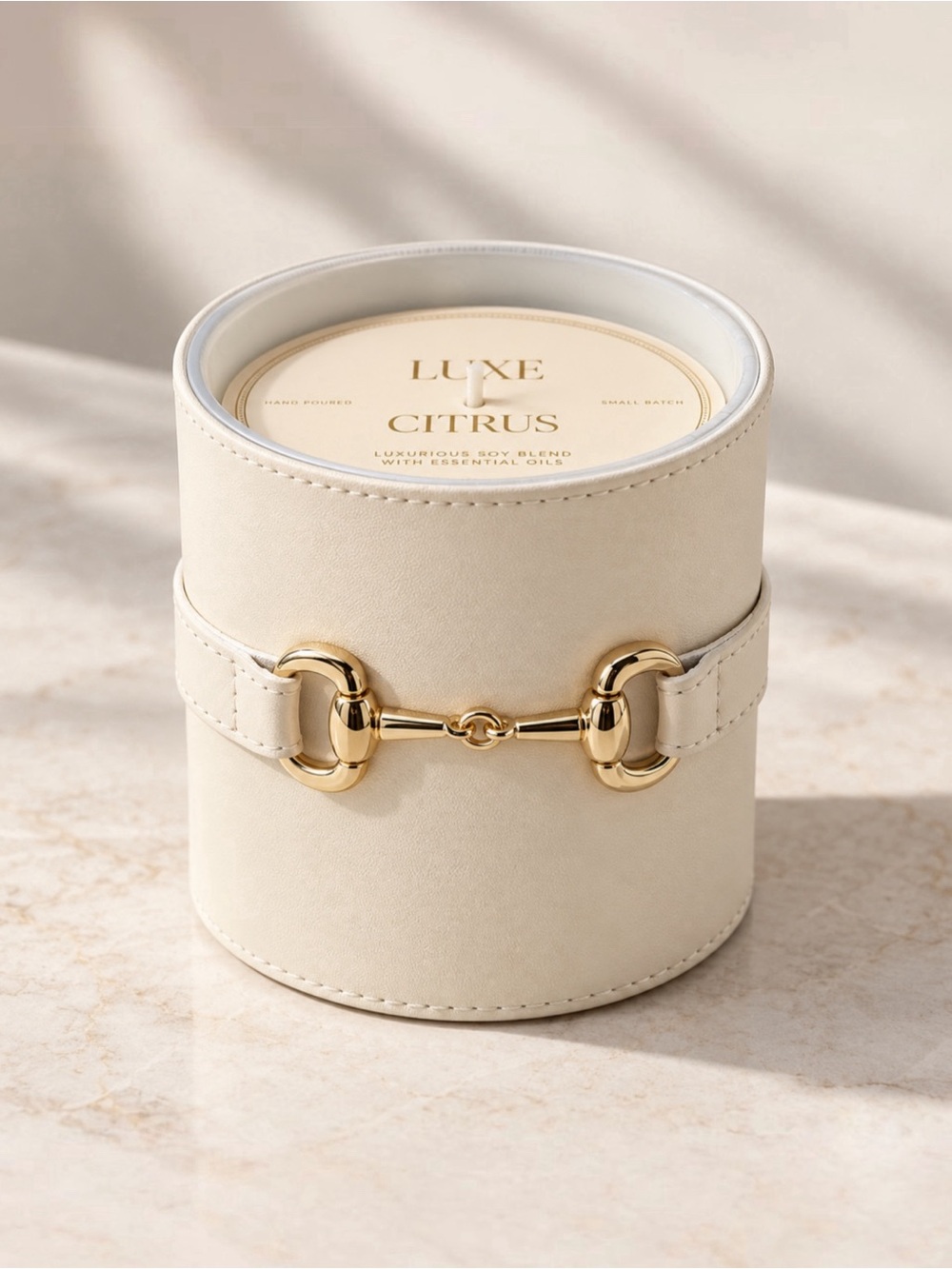 NWT Maison des Bougies Parfumée Enchanté Luxe Citrus Soy Candle
